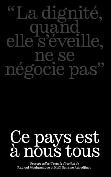 Togo : ce pays est à nous tous