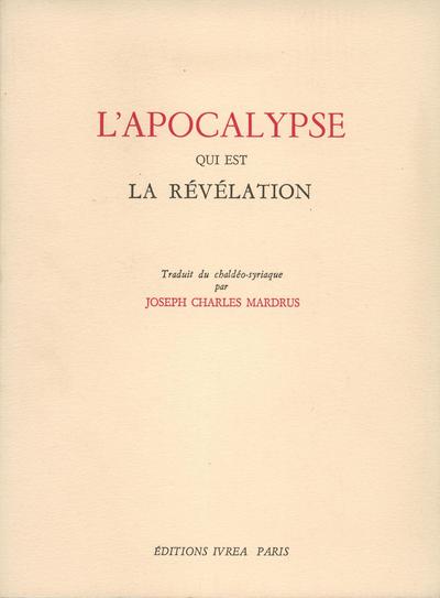 L' Apocalypse qui est la Revelation