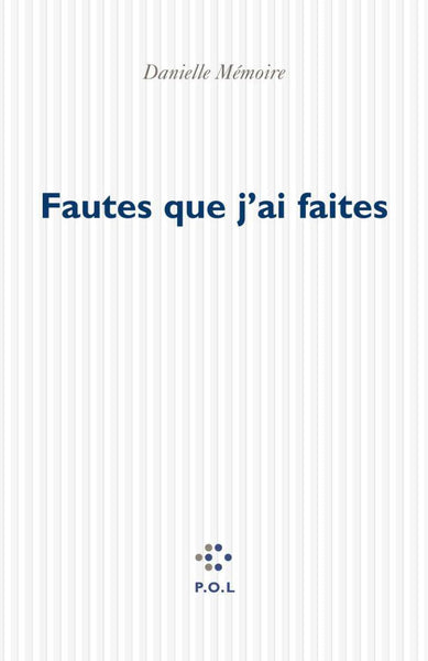 Fautes que j'ai faites