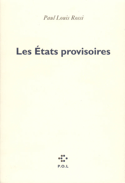 Les États provisoires
