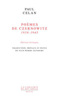 Poèmes de Czernowitz (1938-1945)