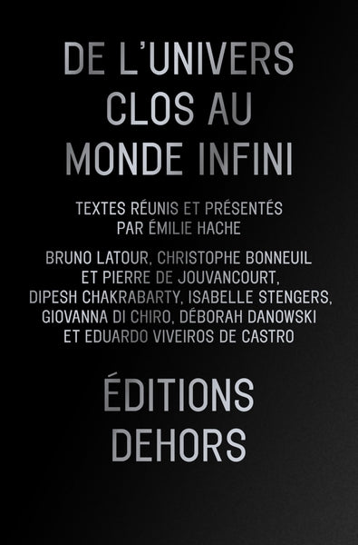 De l'Univers clos au monde infini