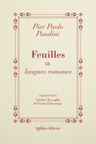 Feuilles de langues romanes