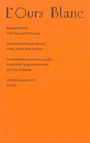 Correspondance 1965 - 1966