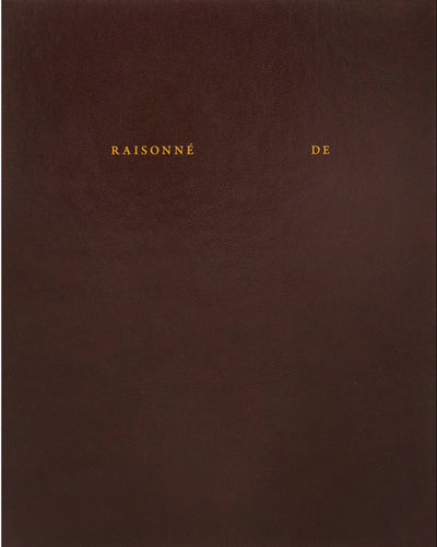 Catalogue raisonné de l'inachevé