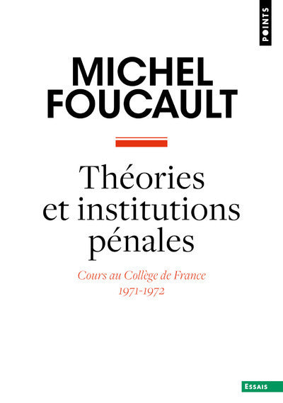 Théories et institutions pénales