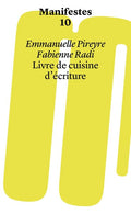 Livre de cuisine d'écriture