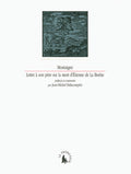 Lettre à son père sur la mort d'Étienne de La Boétie