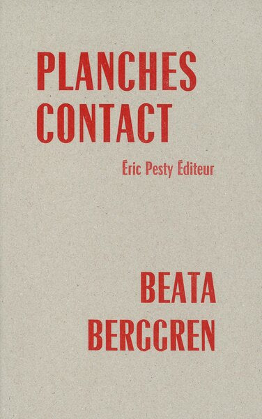 Planches contact
